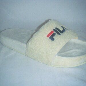 Fila Faux Sheepskin Slides